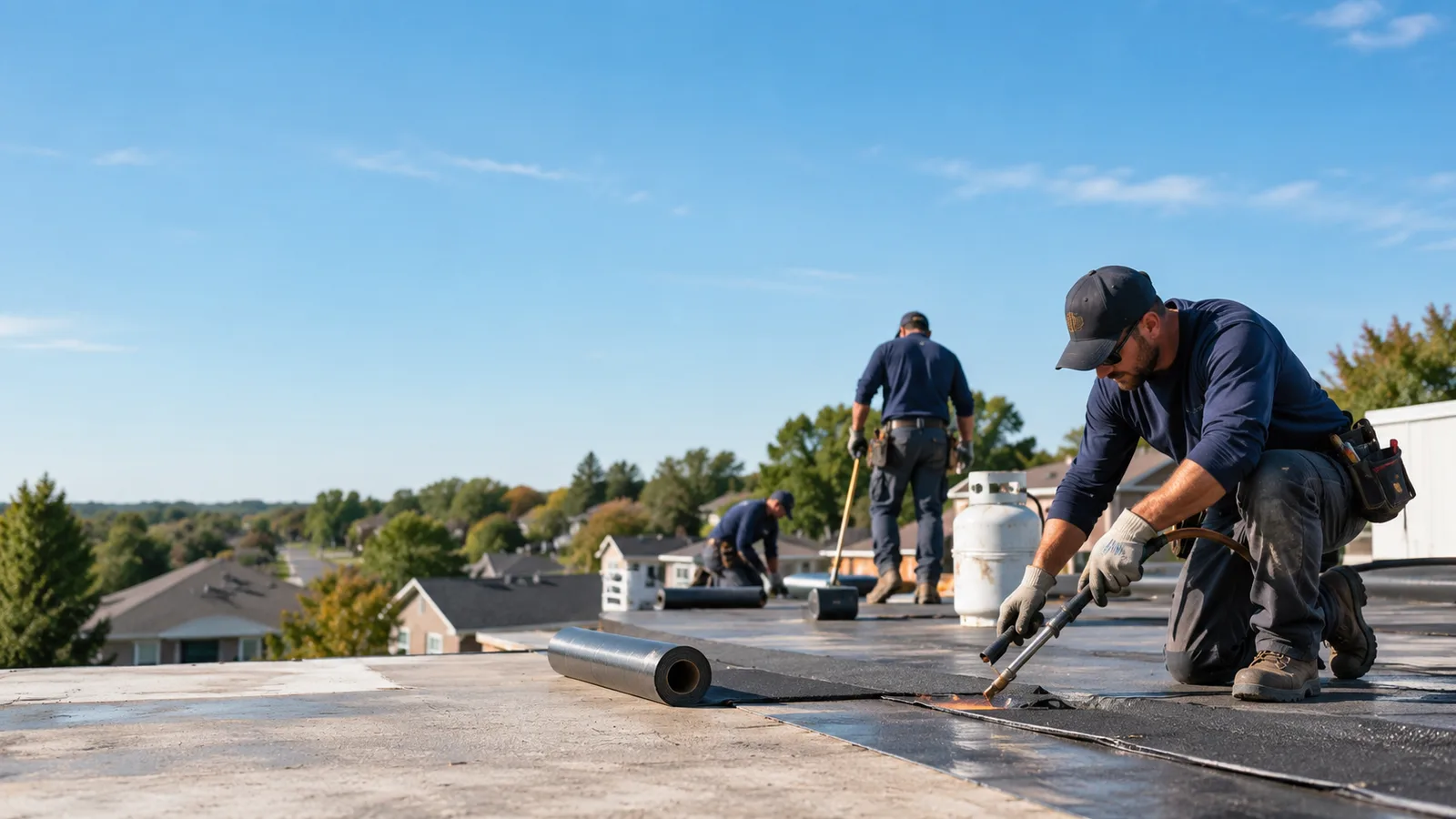 Flat Roof Leak Repair providers in David, KY